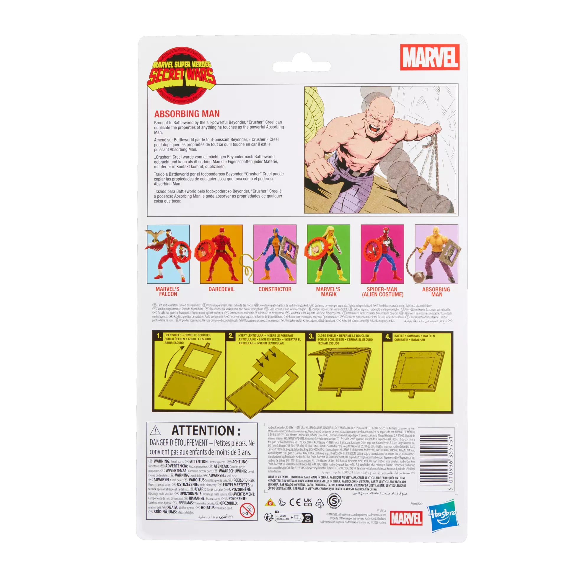 Secret Wars Marvel Legends Figura Absorbing Man 15 cm