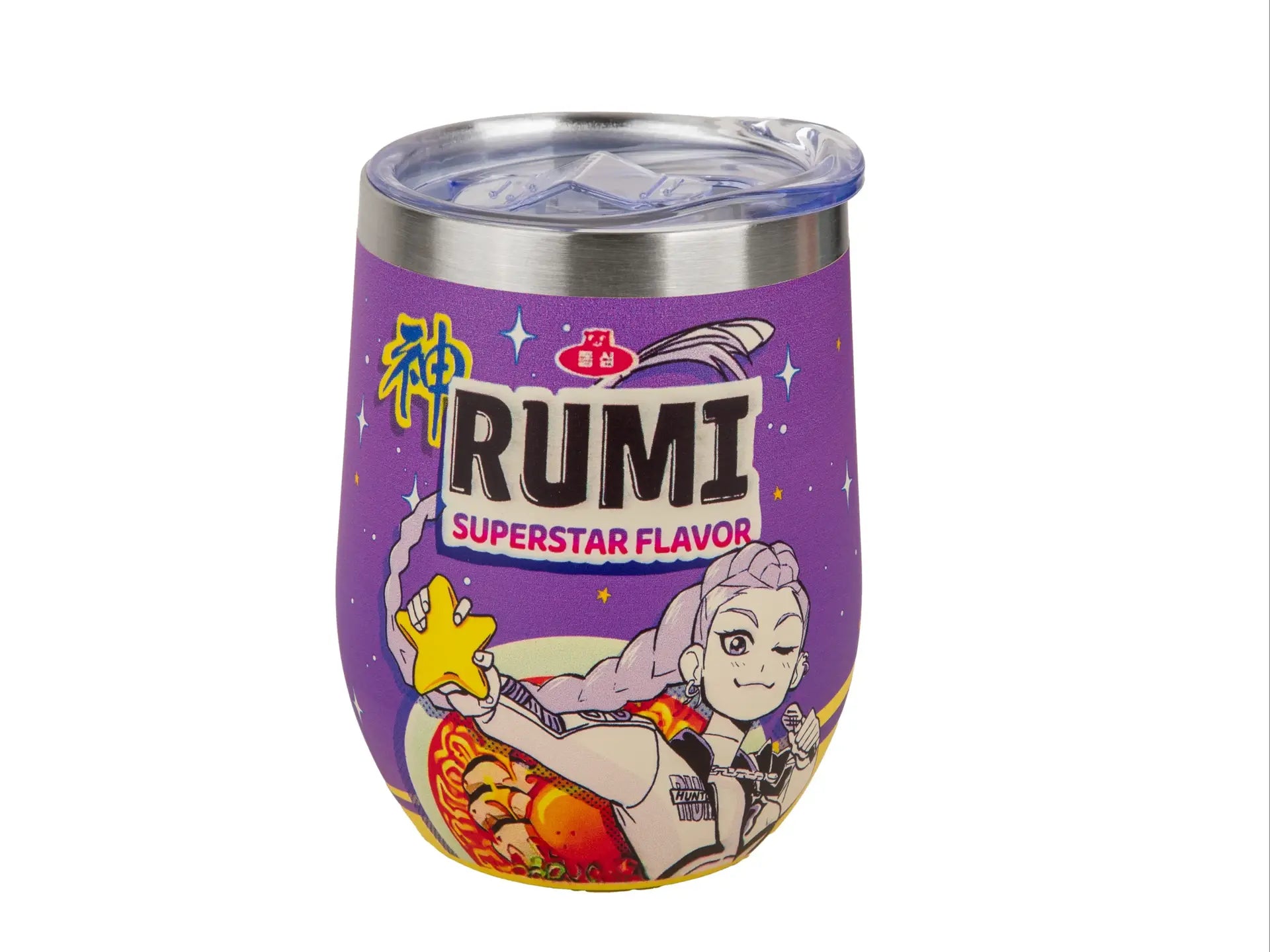 KPOP DEMON HUNTERS RUMI SUPERSTAR FLAVOR THERMAL TRAVEL Taza