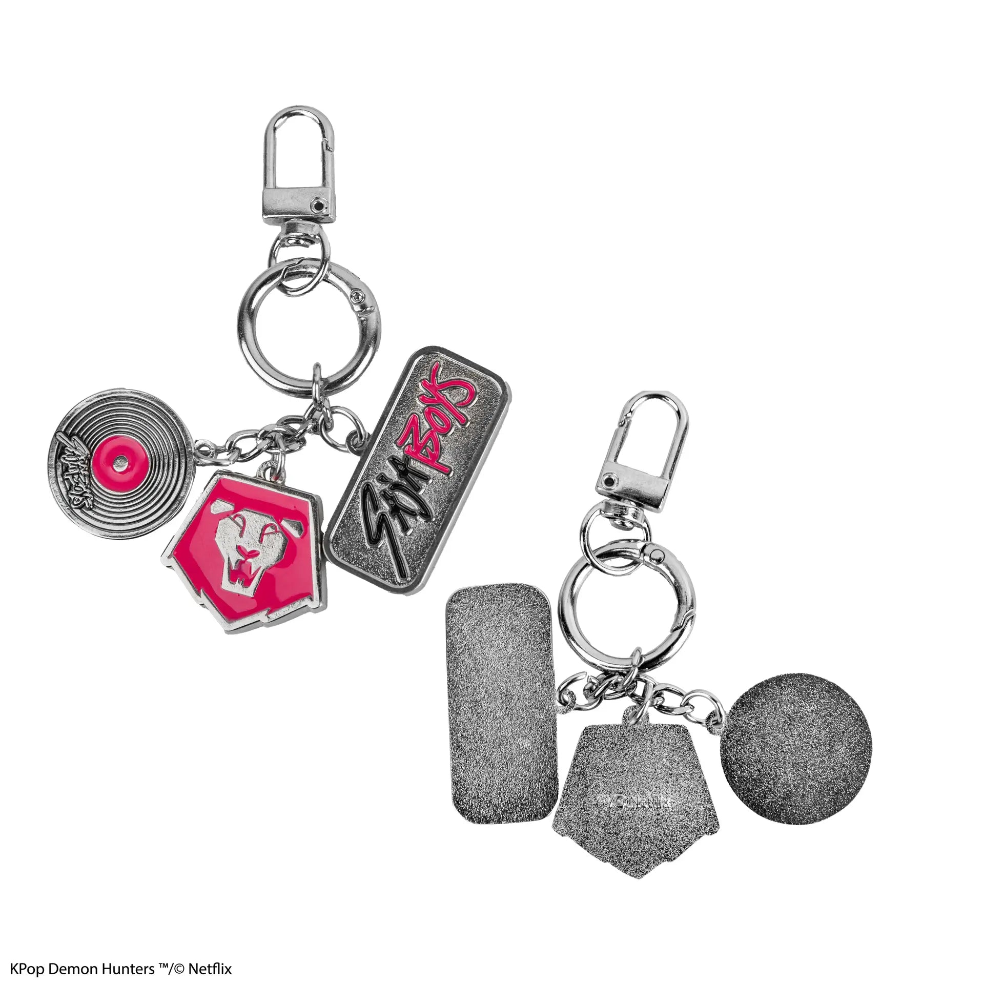KPOP DEMON HUNTERS SAJA BOYS CHARMS Llavero