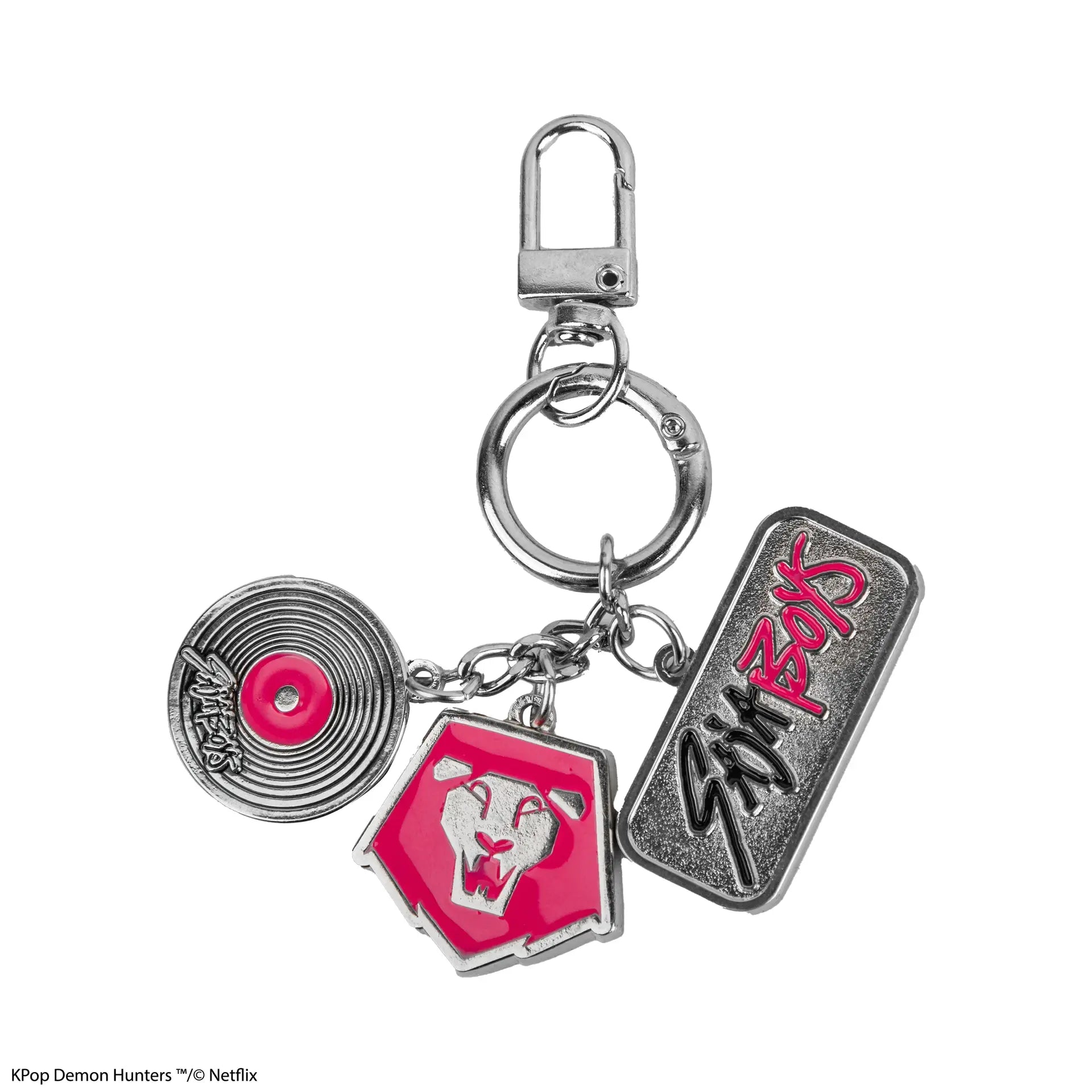 KPOP DEMON HUNTERS SAJA BOYS CHARMS Llavero