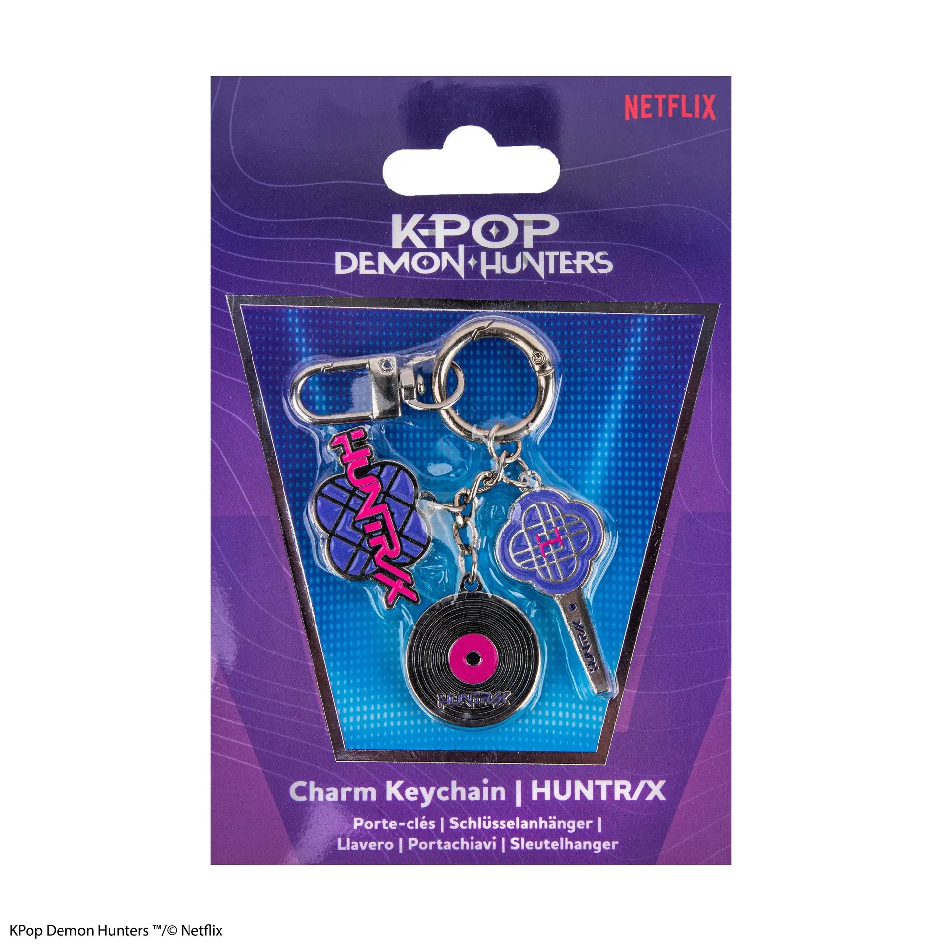 KPOP DEMON HUNTERS HUNTR/X CHARMS Llavero