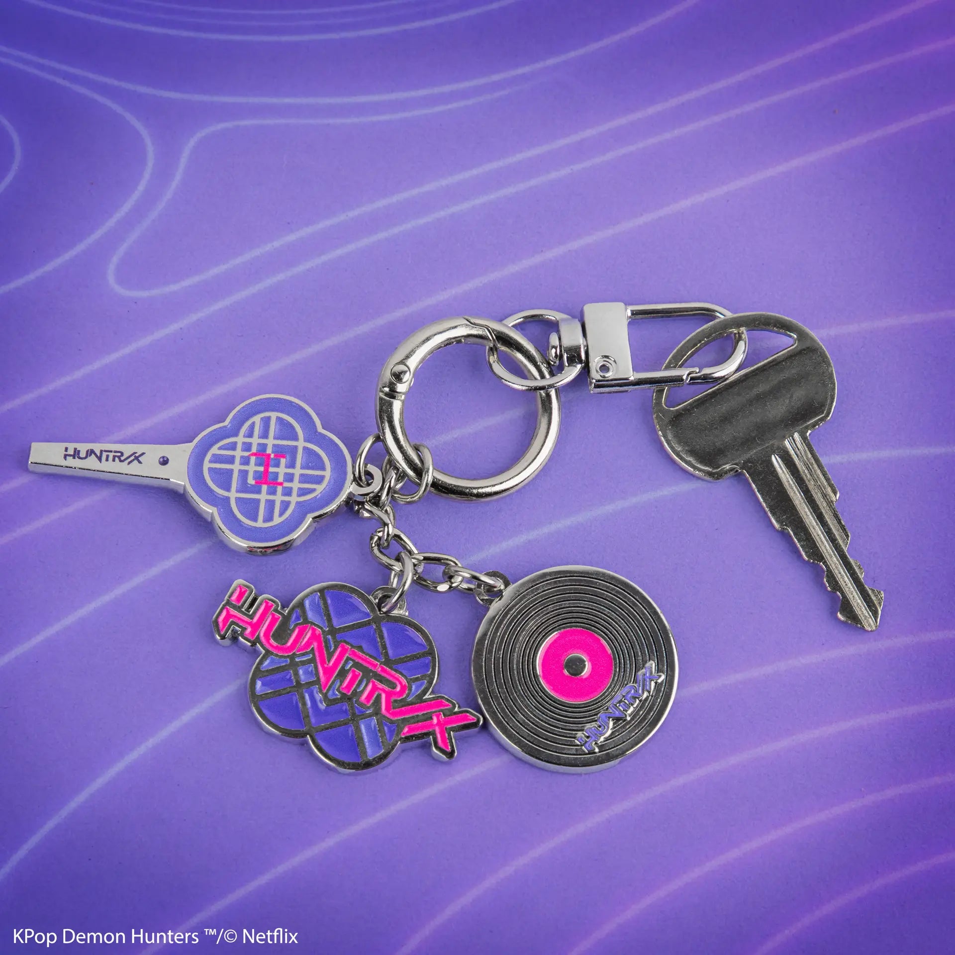 KPOP DEMON HUNTERS HUNTR/X CHARMS Llavero