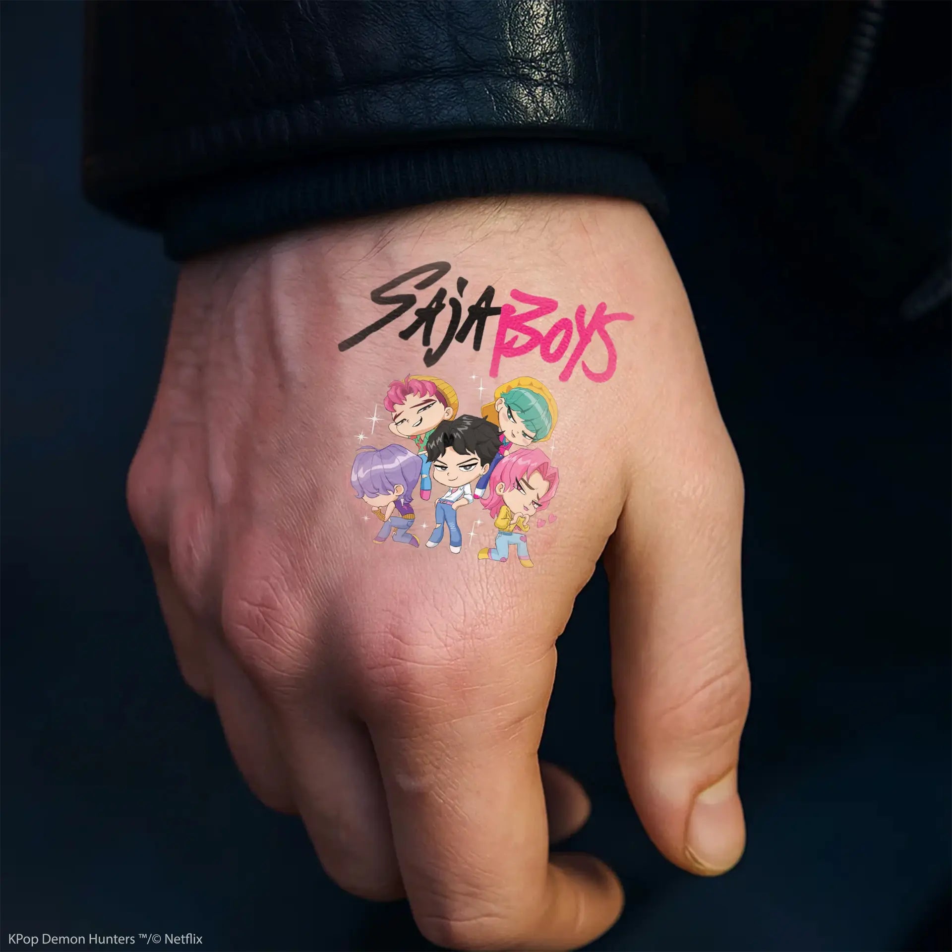 KPOP DEMON HUNTERS TATTOO Pegatinas