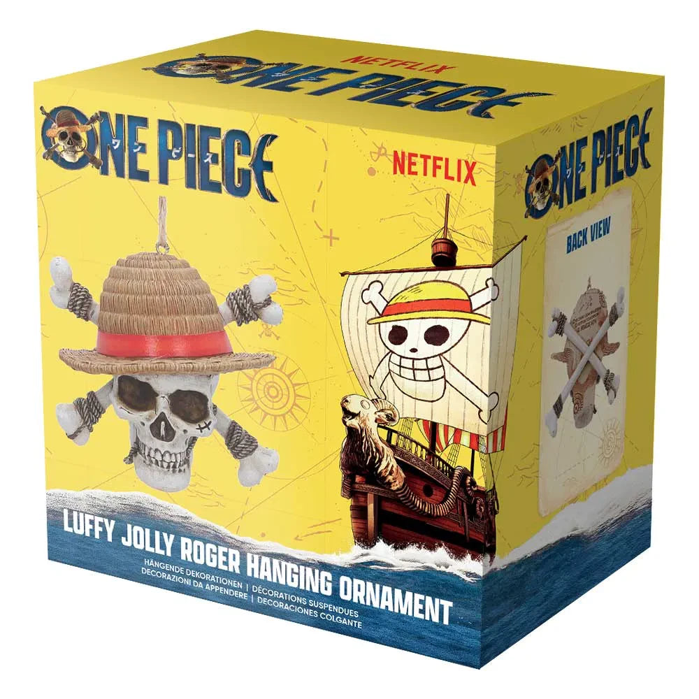 One Piece Decoración Árbol Luffy Jolly Roger 7 cm