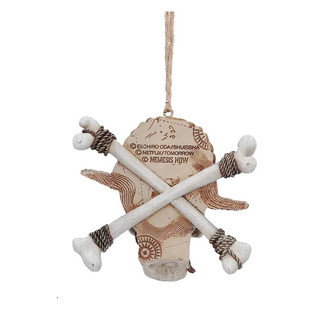 One Piece Decoración Árbol Luffy Jolly Roger 7 cm