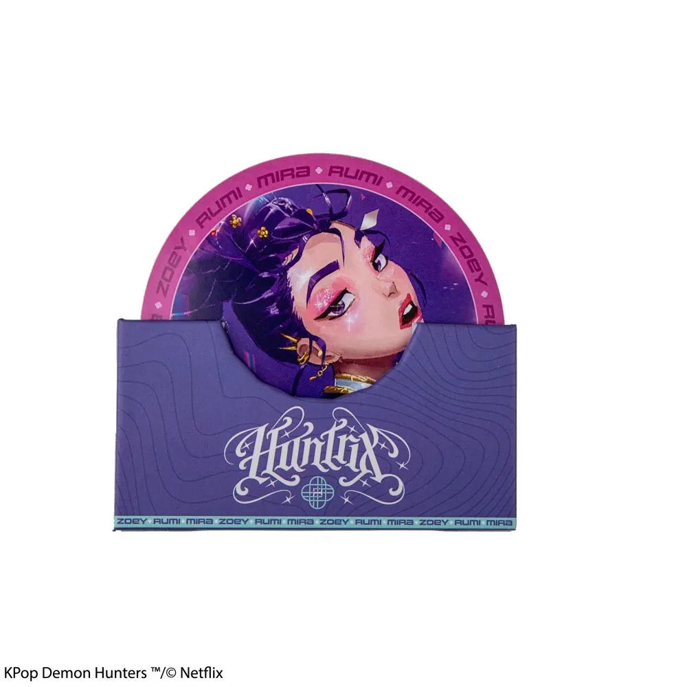 KPOP DEMON HUNTERS HUNTR/X COASTERS SET (4)