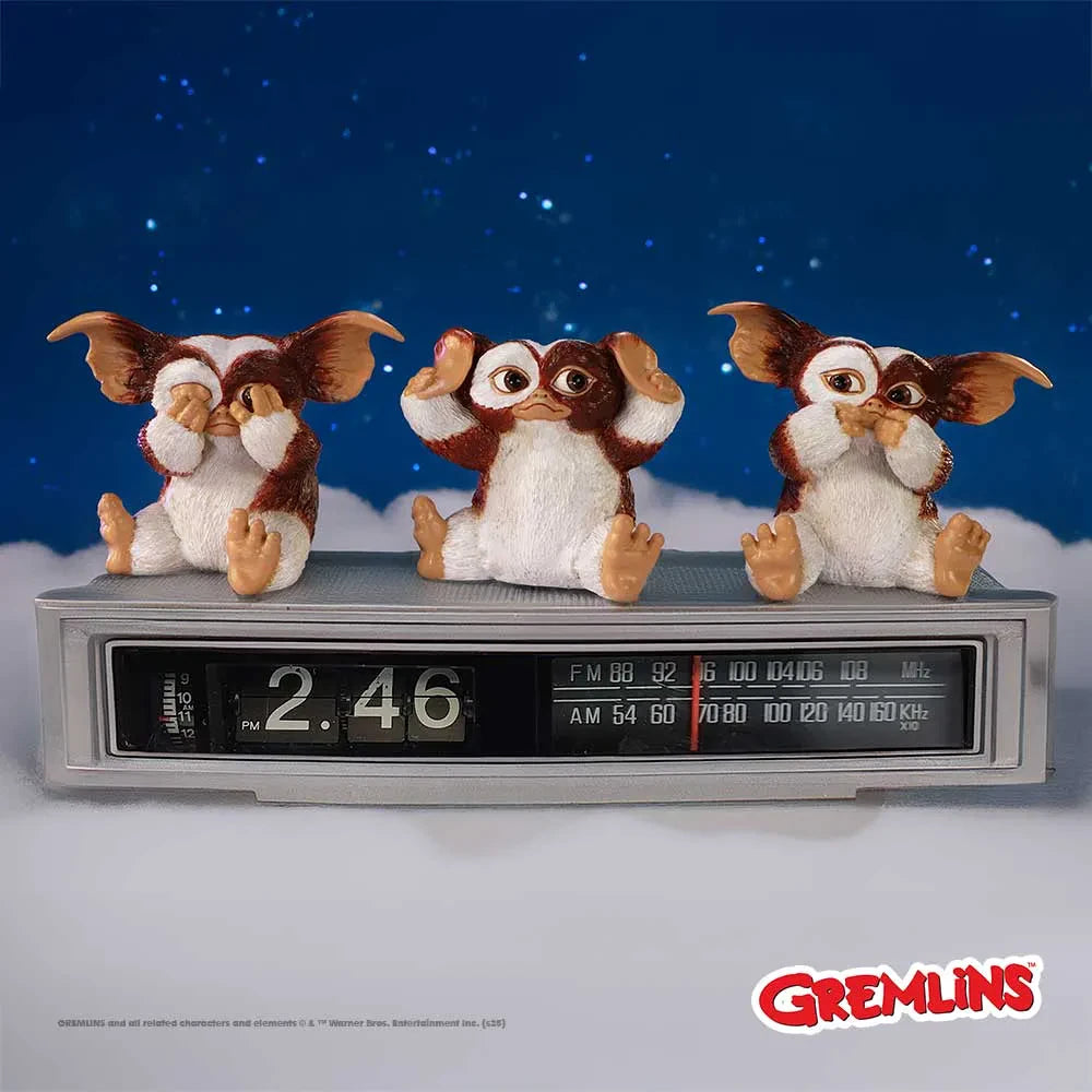 GREMLINNS THREE WISE GIZMO Figura SET
