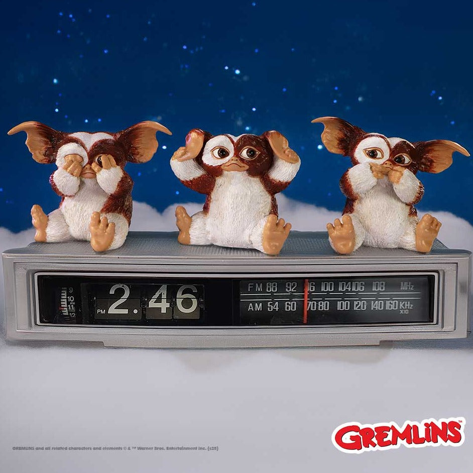GREMLINNS THREE WISE GIZMO Figura SET