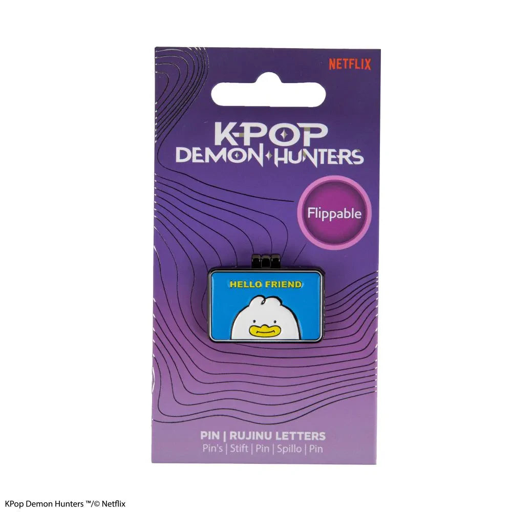 Las guerreras K-pop Pin Rujinu Letters