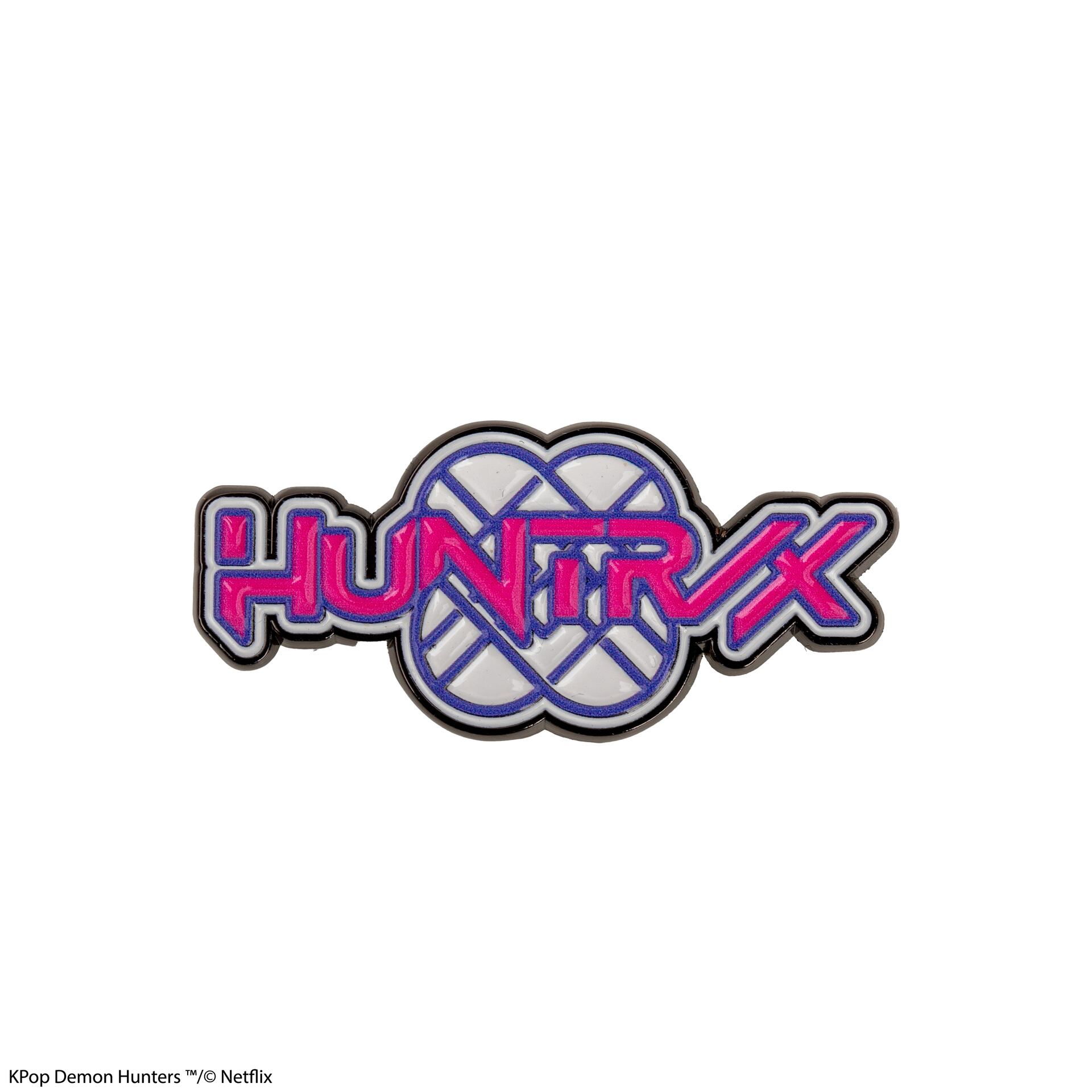 KPOP DEMON HUNTERS HUNTR/X LOGO PIN Frikytopia