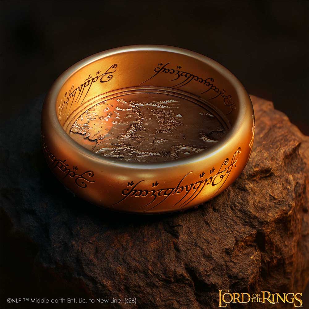 El Señor de los Anillos Bandeja para joyas The One Ring 11 cm