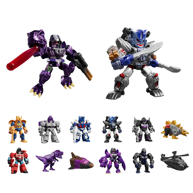 TRANSFORMERS BRUTAL FANG DEFENDER VERSION 06 MODEL KIT BLIND Caja (12)