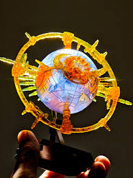 TRANSFORMERS UNICRON PLANET TRASPARENT VERSION Frikytopia