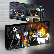 NIGHTMARE BEFORE CHRISTMAS HALLOWEEN NIGHT LIGHT UP CANVAS