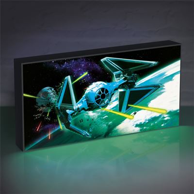 STAR WARS TIE INTERCEPTOR Lámpara UP CANVAS