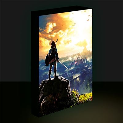 THE LEGEND OF ZELDA INTO THE WILDS Lámpara UP CANVAS
