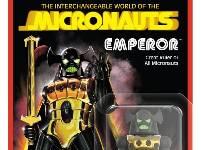 Micronauts Figura ReAction+ Wave 03 Emperor 10 cm