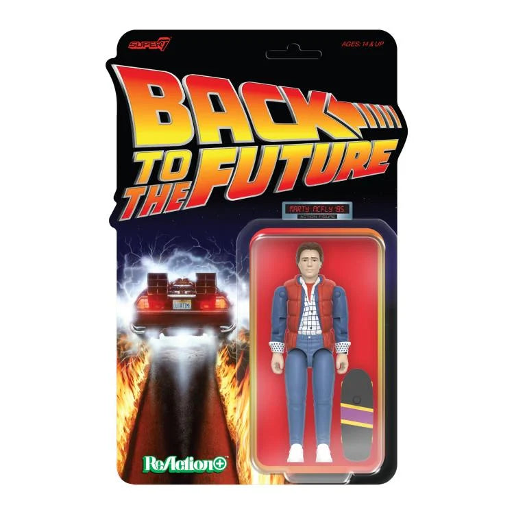 Regreso al Futuro ReAction+ Figura Wave 01 Marty McFly '85