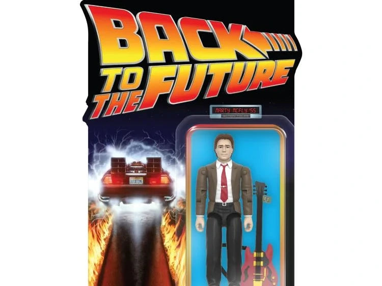 BACK TO THE FUTURE WAVE 1 MARTY MCFLY '55 REACTION+ FIGURE Frikytopia