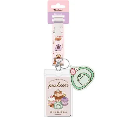 PUSHEEN ID Llavero & LANYARD