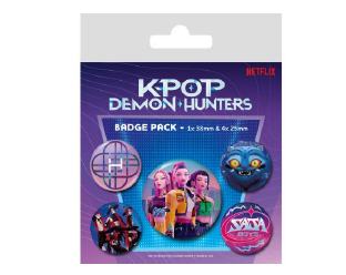 KPop Demon Hunters Pack 5 Chapas