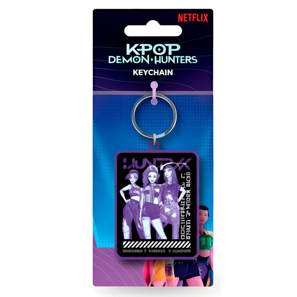 K-POP DEMON HUNTERS HUNTRIX GROUP Llavero