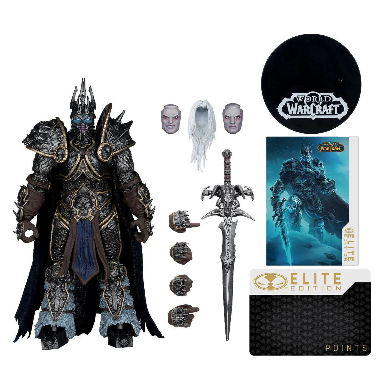 WORLD OF WARCRAFT LICH KING MCFARLANE ELITE EDITION 7" ACTION Figura