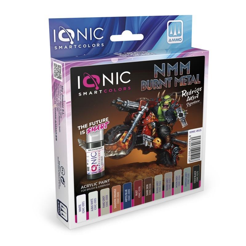 IONIC NMM BURNT METAL BY RODRIGO AKORE SET Frikytopia