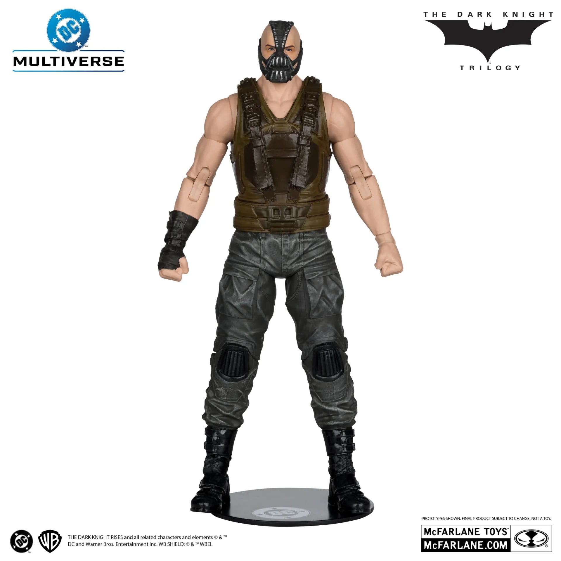 El caballero oscuro: la leyenda renace DC Multiverse Deluxe Theatrical Edition Figura Bane 19 cm