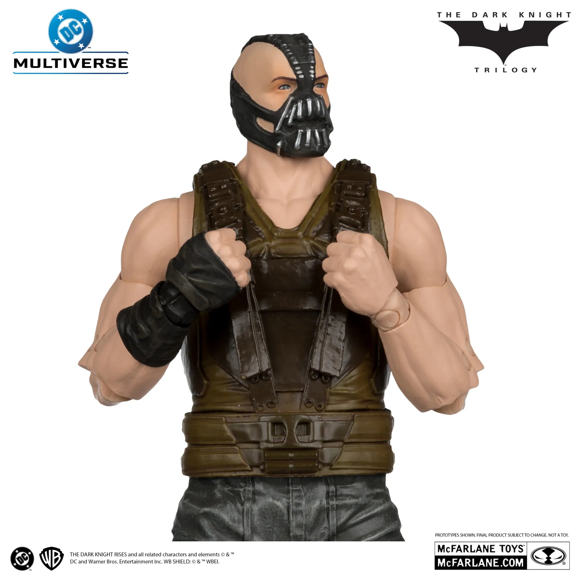 El caballero oscuro: la leyenda renace DC Multiverse Deluxe Theatrical Edition Figura Bane 19 cm
