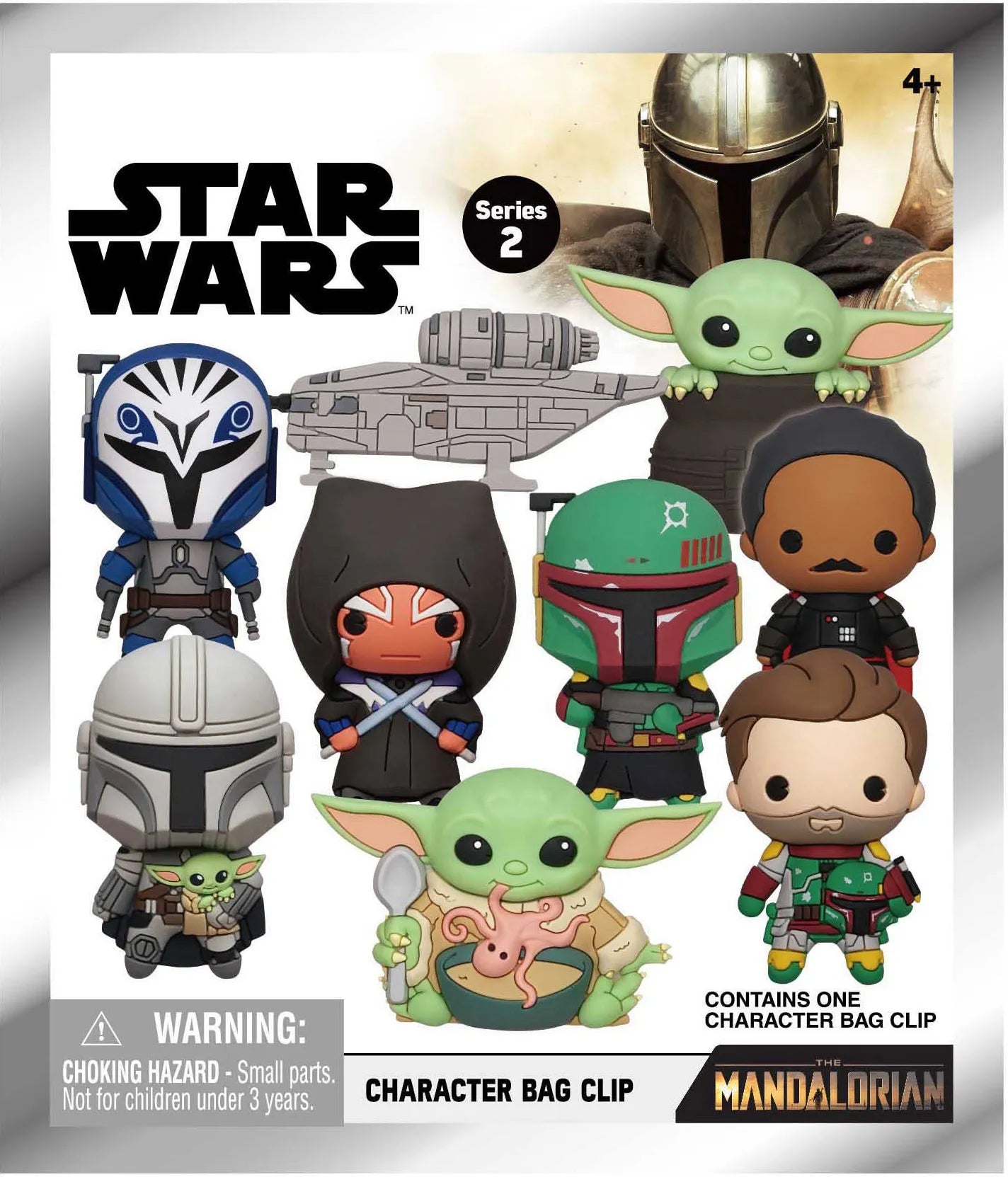 STAR WARS MANDALORIAN SERIES 2 Bolsa CLIP BLIND Caja DISPLAY (24)
