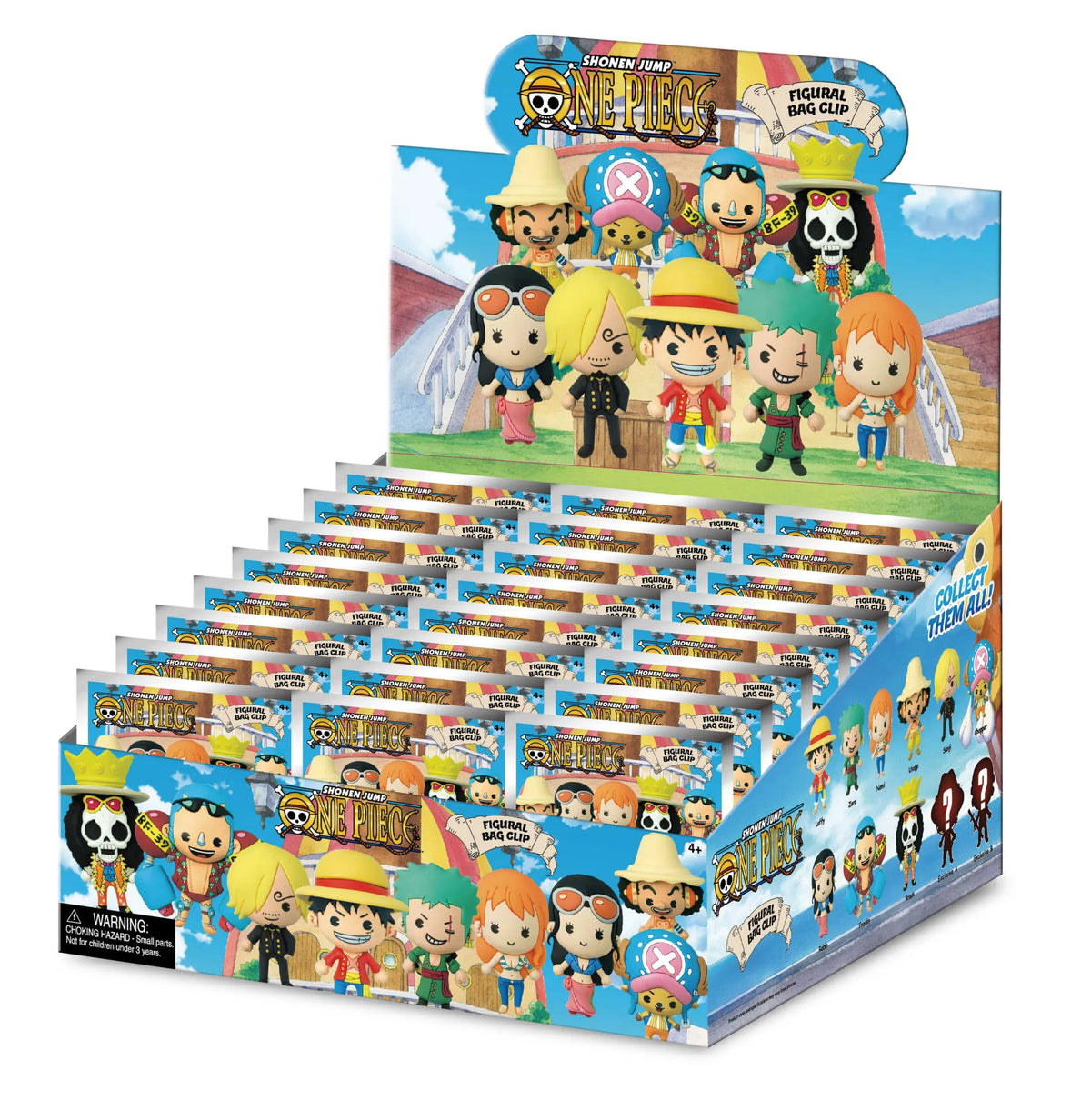 ONE PIECE Bolsa CLIP BLIND Caja DISPLAY (24)