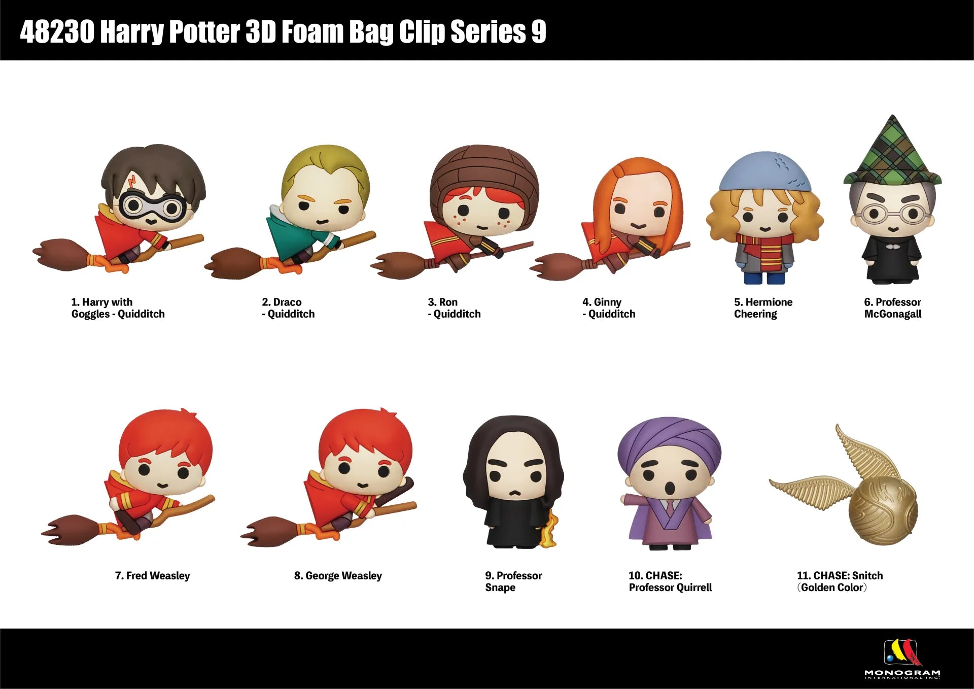 HARRY POTTER Bolsa CLIP BLIND Caja DISPLAY (24)