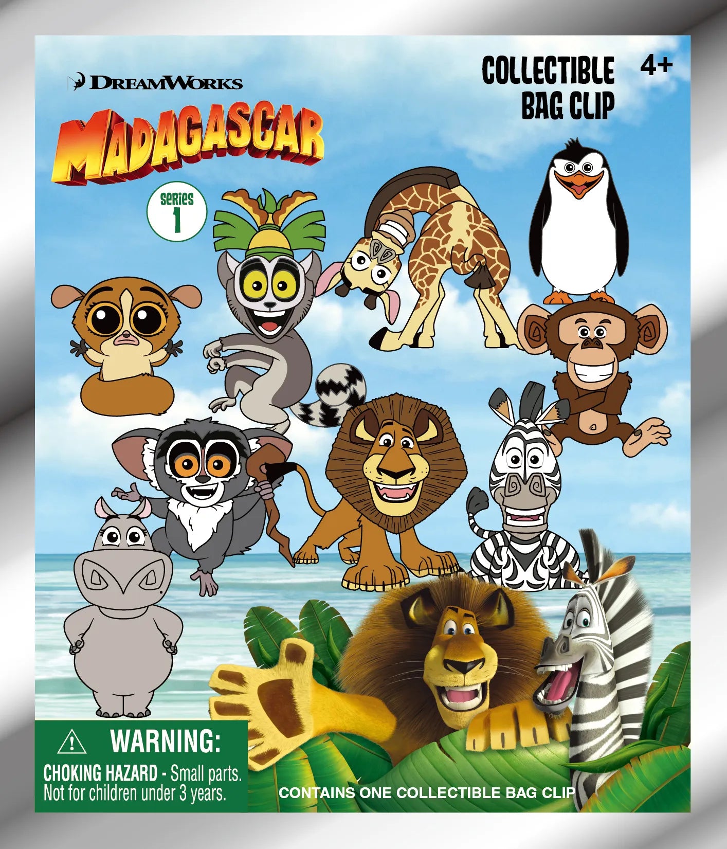 MADAGASCAR Bolsa CLIP BLIND Caja DISPLAY (24)