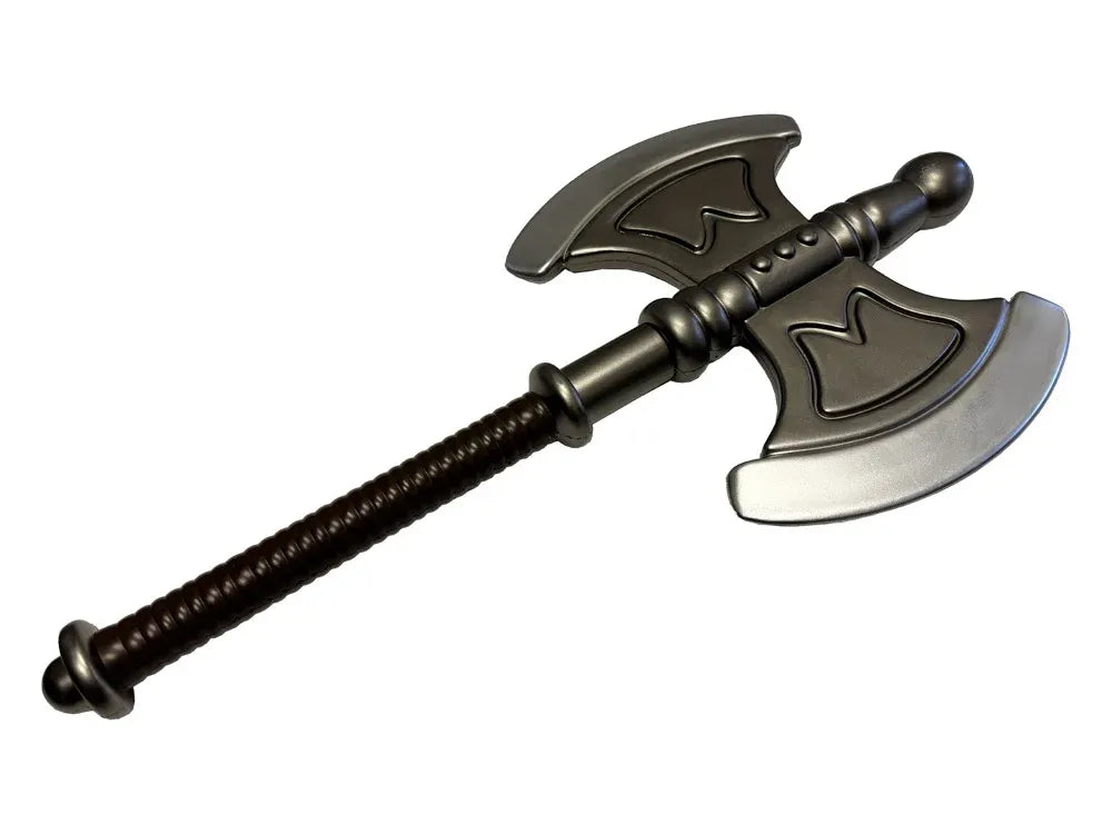 MASTERS OF THE UNIVERSE HE-MAN BATTLE AXE LARP STUNT PROP Réplica