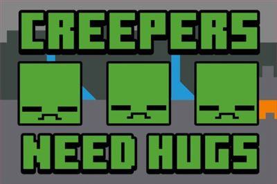 MINECRAFT CREEPERS NEED HUGS COIR DOORMAT