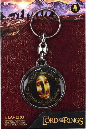 THE LORD OF THE RINGS OFFICIAL ONE Anillo Llavero