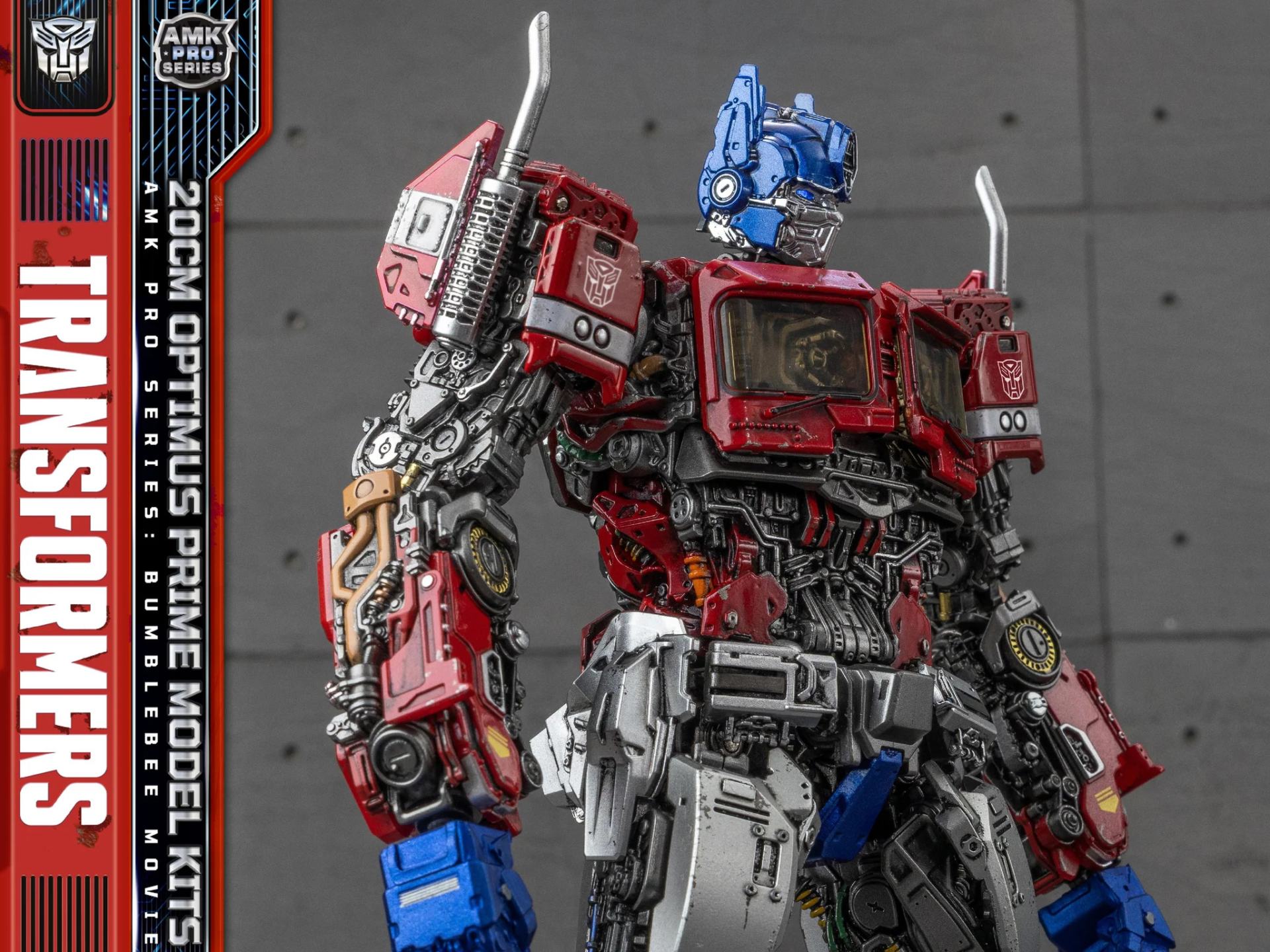 TRANSFORMERS BUMBLEBEE MOVIE OPTIMUS PRIME EARTH MODE AMK PRO MODEL KIT Frikytopia