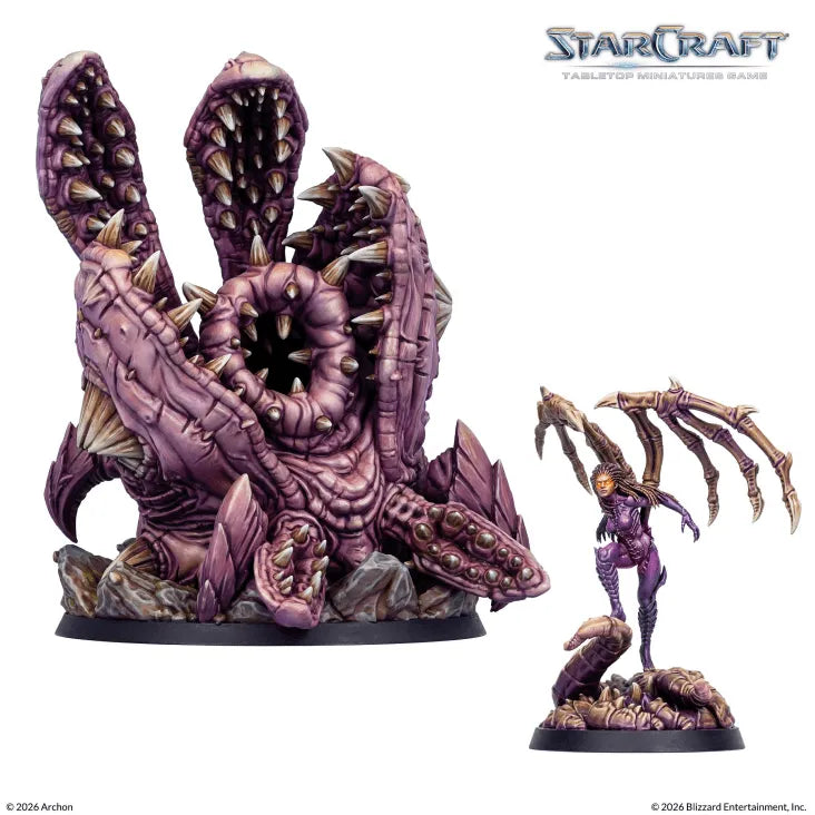 STARCRAFT KERRIGAN & OMEGA WORM Caja
