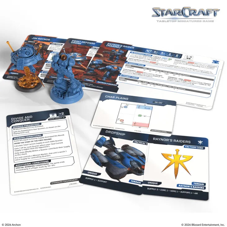 STARCRAFT JIM RAYNOR & DRONE Caja