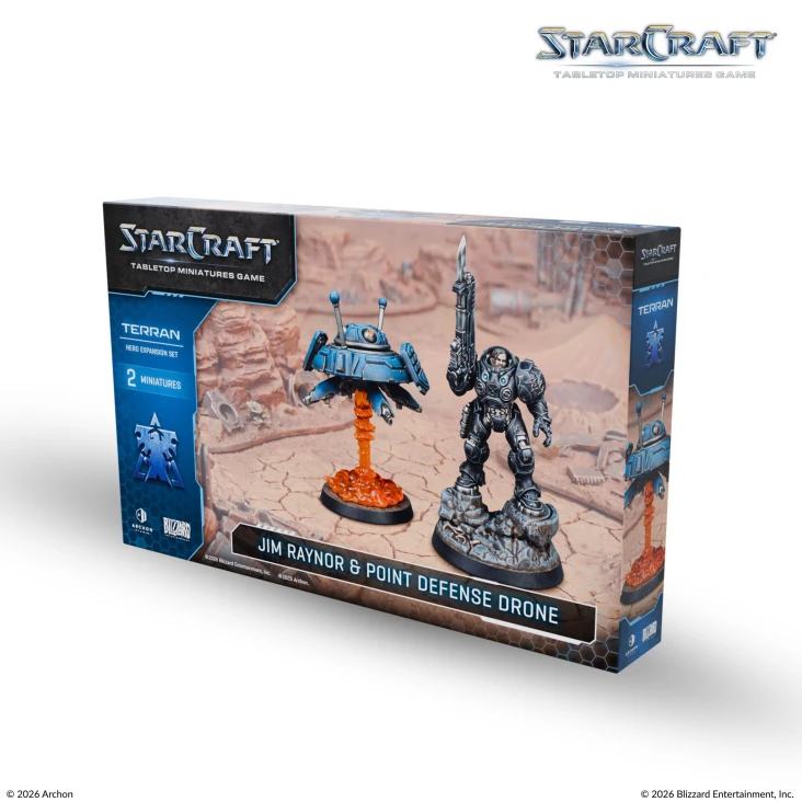 STARCRAFT JIM RAYNOR & DRONE Caja
