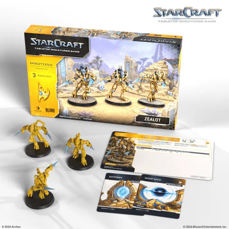STARCRAFT ZEALOT Caja