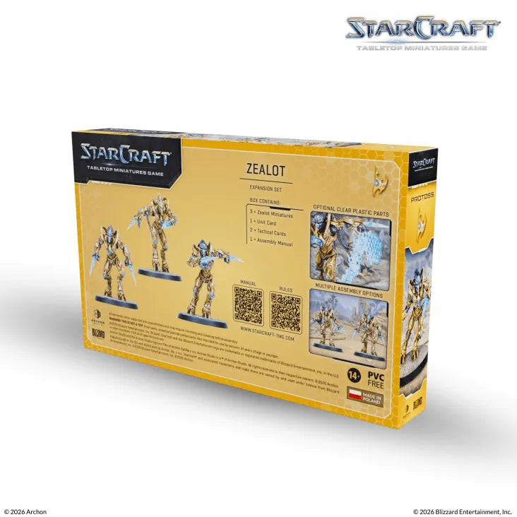 STARCRAFT ZEALOT Caja