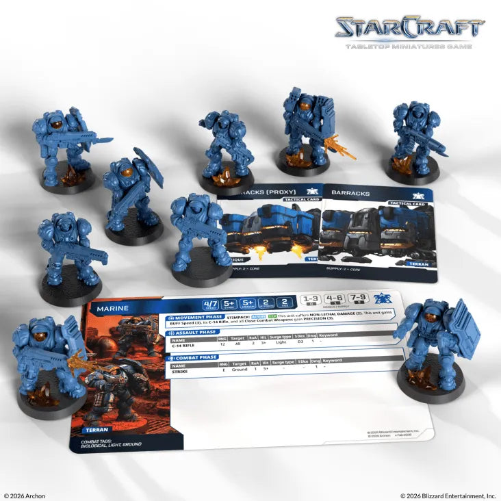 STARCRAFT MARINE Caja