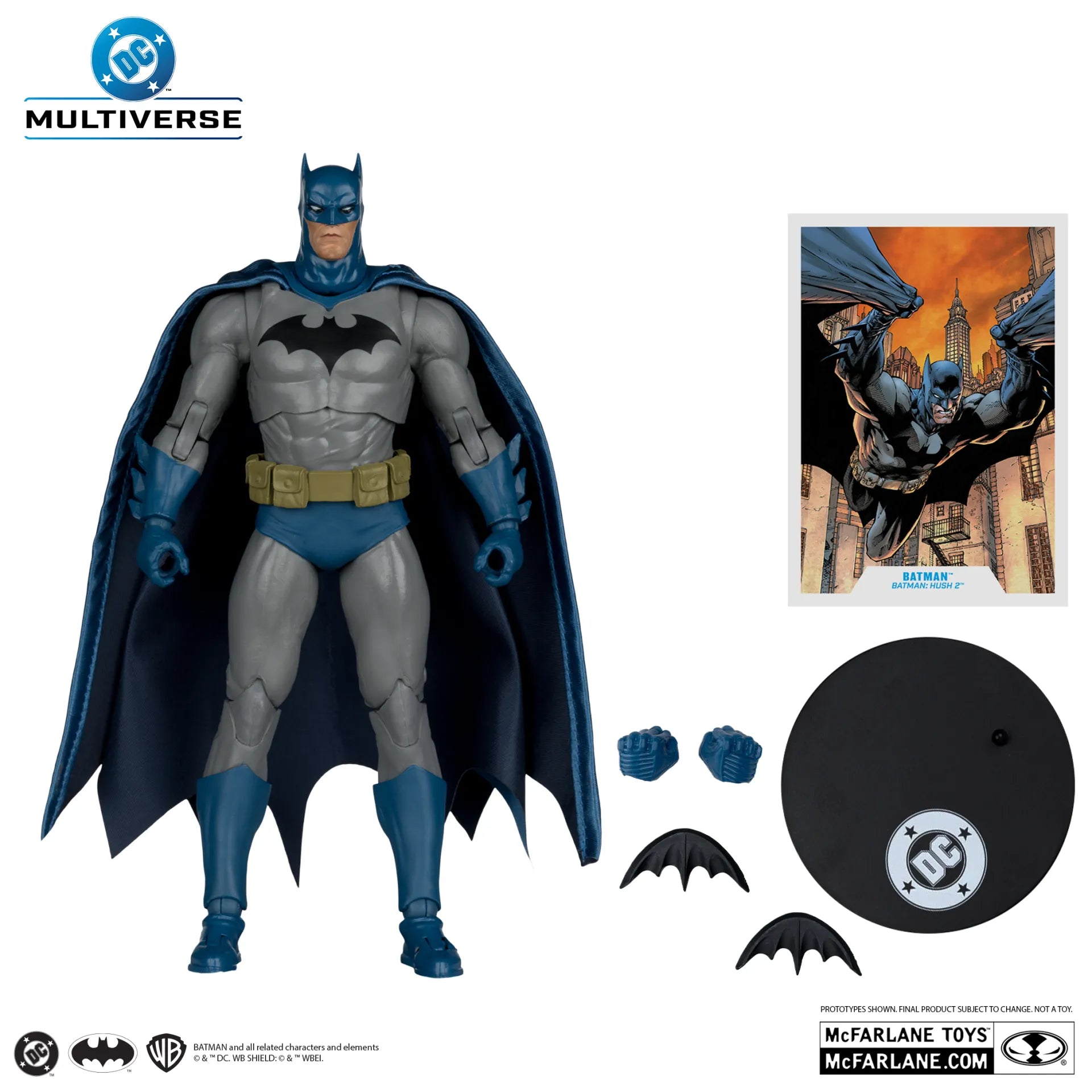 DC BATMAN 7INCH BATMAN HUSH 2 ACTION Figura