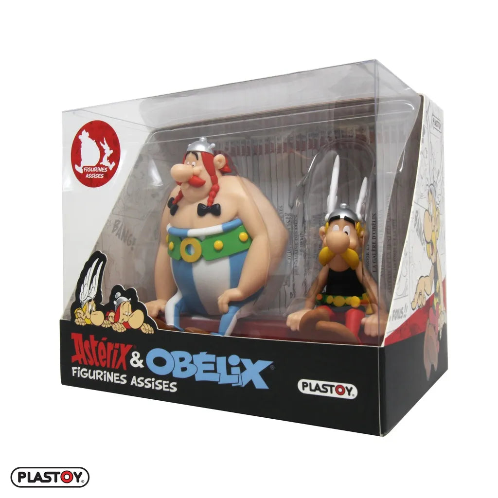 ASTERIX & OBELIX SEATED Figuras