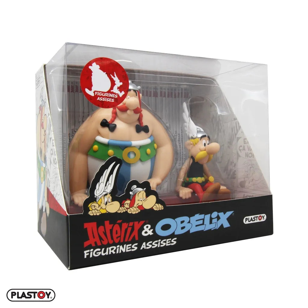 ASTERIX & OBELIX SEATED Figuras