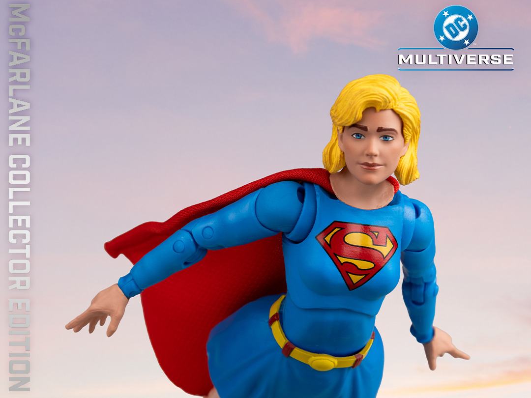 DC MCFARLANE COLLECTOR EDITION WAVE 14 7INCH SUPERGIRL 1ST APP ACTION Figura
