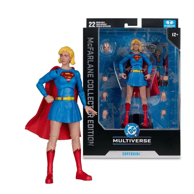 DC MCFARLANE COLLECTOR EDITION WAVE 14 7INCH SUPERGIRL 1ST APP ACTION Figura