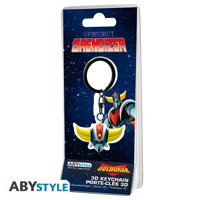 UFO ROBOT GRENDIZER HEAD Llavero 3D